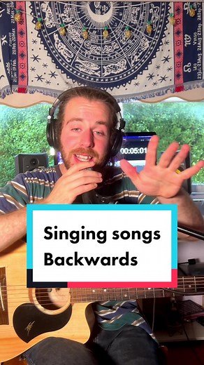 Playing Songs Backwards Challenge