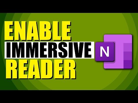 How To Enable Immersive Reader In OneNote (Step-by-Step Guide)
