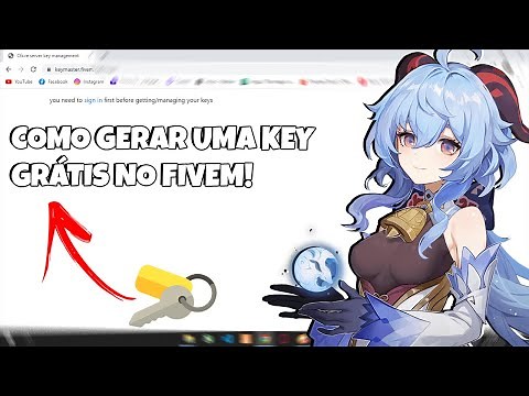 FiveM | Como gerar uma Key Grátis e para que serve uma Key Paga ( Qual a diferença? )
