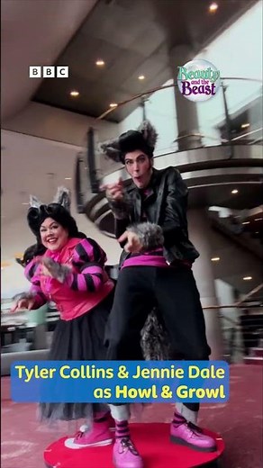 Beauty and the Beast: Costume reveals!! | CBeebies Pantomime 2024 #shorts