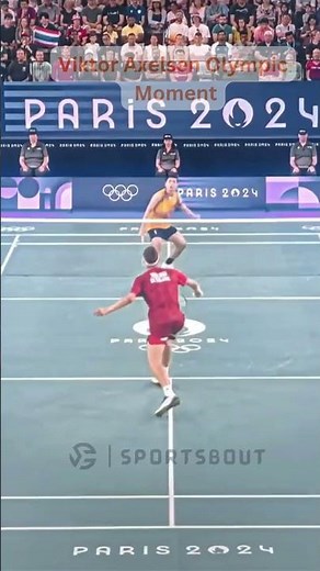 Viktor Axelsen Best Olympic Moment! #viktoraxelsen