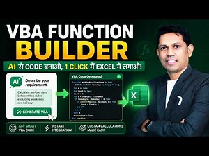 Excel VBA Automation with AI | Complete Tutorial