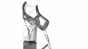 Axor Starck V: An unusual glass faucet with a water vortex, designed by Philippe #Starck. The transparent material brings out the vitality and beauty of water, don't you agree? | AXOR