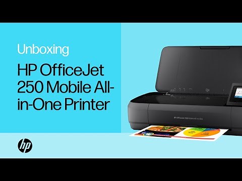 Set Up the HP OfficeJet 250 Mobile All-in-One Printer | HP OfficeJet | HP Support