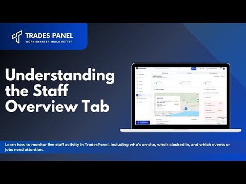 Understanding the Staff Overview Tab