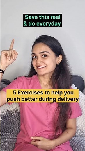 Pregnant? Must do EXERCISES for an easier labour and smooth delivery! | Dr Dhwani Jain