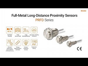 Autonics : Full-Metal Long-Distance Proximity Sensors PRFD Series