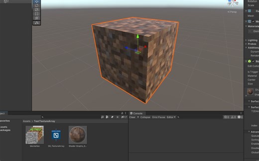 Unity ShaderGraph中使用Texture2D Array (URP)