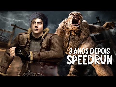 3 ANOS DEPOIS tentando fazer uma SPEEDRUN de RESIDENT EVIL 4 | Memória muscular que lute!