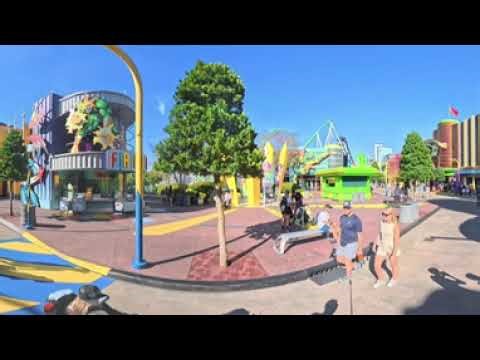 Universal Studios Orlando - 360 Video watch in 4K