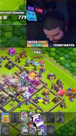 I DELAYED THE GIANT GAUNLET AND SMASHED THIS BASE! (Clash Of Clans)