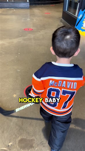 Ice skating with the hockey baby! #hockey #hockeybaby #skating #sports