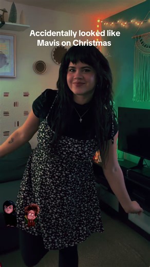 Mavis Inspired Black Outfit for Christmas