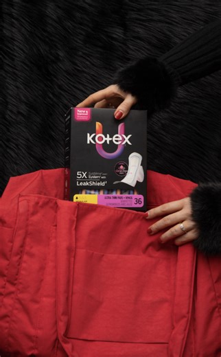 The future of period care is here. Brand new Kotex out NOW.