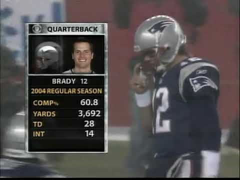 2004 AFC Divisional Playoffs Indianapolis Colts at New England Patriots Jan 16, 2005 Full Game NFL