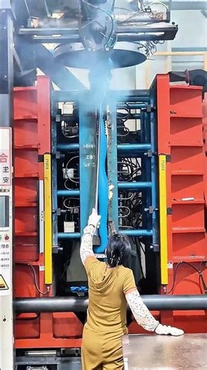 Amazing Industrial Plastic Molding Process! #shorts