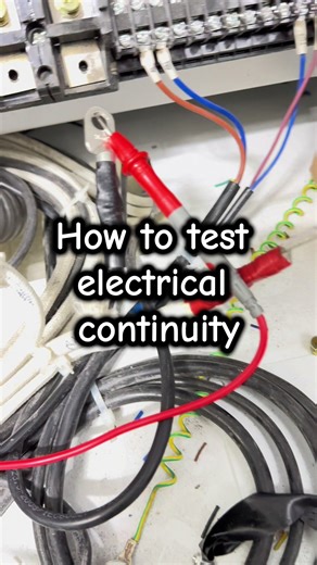 How to test electrical continuity using a clamp meter. A quick way to check wiring, connections, and broken circuits before powering on. #ContinuityTest #ClampMeter #ElectricalTesting #MultimeterBasics #ElectricalTips