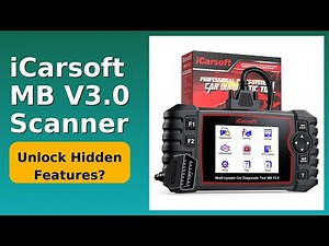 REVIEW (2025): iCarsoft MB V3.0 Scanner. Features.