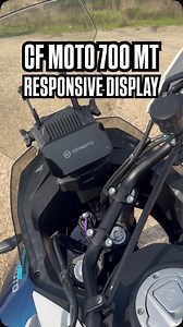 22K views · 23 reactions | Here’s a quick look at the responsive display on the CF Moto 700 MT. Like it? #PowerDrift #CFMoto700MT [PowerDrift, CF Moto 700 MT, New Motorcycle 2025] | PowerDrift | Facebook