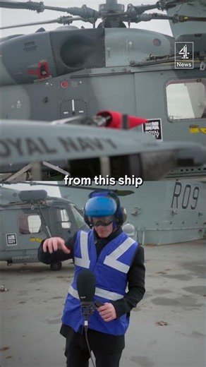 Exclusive access inside UK aircraft carrier ahead of Nato summit