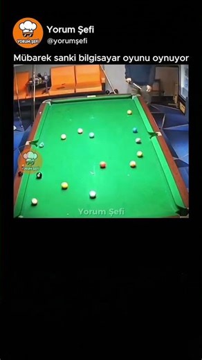 Bilgisayar Oyunu Hissiyatı Veren O İnanılmaz Bilardo Vuruşu! 🎱🚀