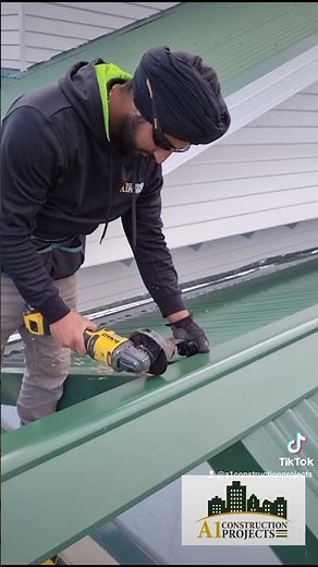 Gable roof verandah with colorbond sheets