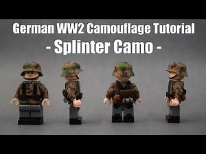 WW2 German Splinter Camo Tutorial | 3000 Subscriber Special |HD