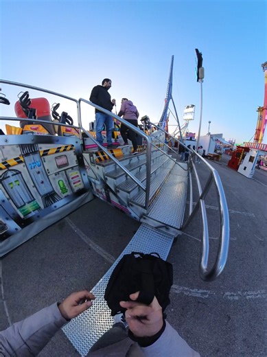 La Uve Max Onride Fira del Ram Mallorca 🎢🇪🇸 #rollercoaster #adrenaline #kirmes #funfair #ferias