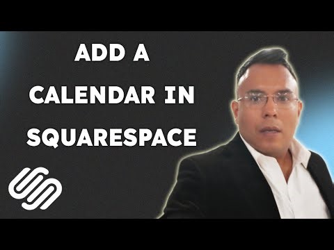 How to add a calendar in Squarespace { 2025 edition }