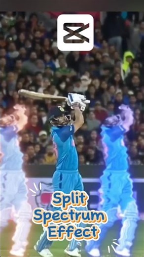 How I Create Split Spectrum Effect in Capcut £dig #digitalskilluniverse #capcut #shortsfeed