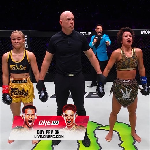 STATEMENT MADE 💯 Kana defeats Stamp by unanimous decision in a kickboxing thriller! #ONE173 | ONE Championship