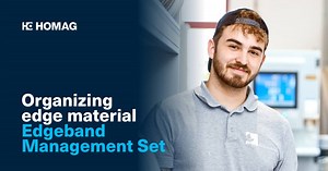 Organizing edge material | HOMAG
