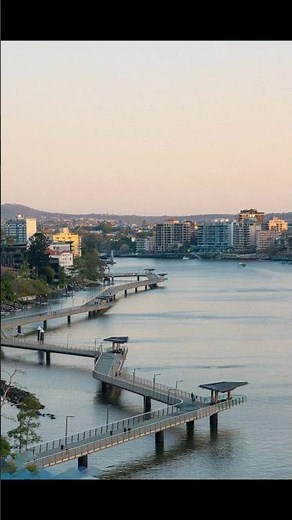 Brisbane Waterfront: Exploring Australia's Most Livable City #shorts