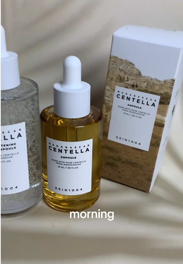 Morning and Night Routine with SKIN1004 Madagascar Centella