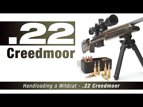 22 Creedmoor Handloading a Wildcat