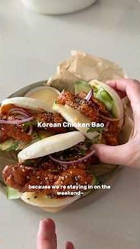 Korean Chicken Bao | Fakeaway Night at Home