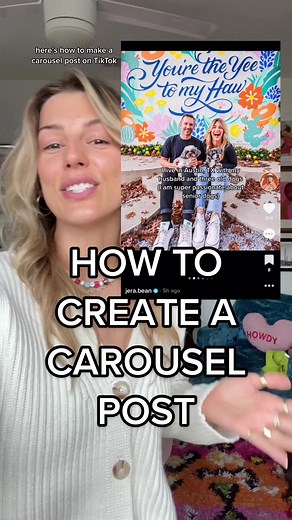 How to make a carousel post on TikTok: a step by step tutorial #tiktokcarousel #tiktoktutorial #howto #carouselpost #carouselposts