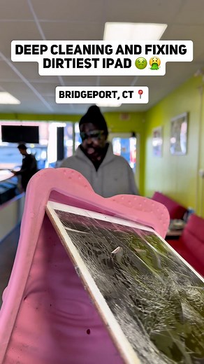 500K views · 4.1K reactions | Deep Cleaning and Fixing DIRTIEST IPAD and CASE! 濫冷 #moneytalkswireless #asmr #deepcleaning #ipadrepair #bridgeportct | Money talks wireless | Facebook