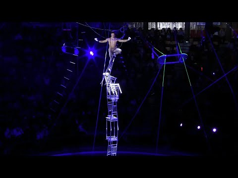 14th Budapest Circus Festival 2022 -LKHAGVA OCHIR - Mongolia - chair balancing