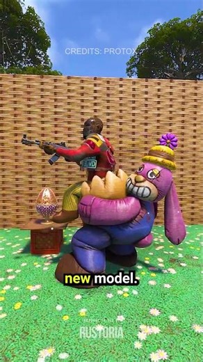 Bunny suit + Easter items for Rust 🐰🐣 #rust #rustnews #rustoria