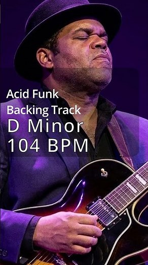 Acid Funk Backing Track – 104 BPM – D Minor #guitarpractice #backingtrack #acidfunk