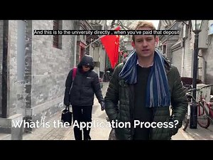What is the application process to apply to Chinese Universities?