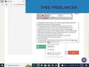 TranscribeMe Exam Answers
