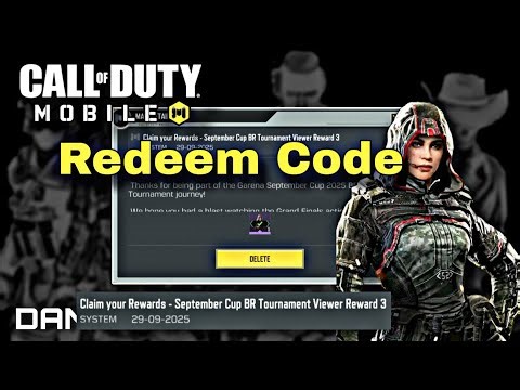 NEW CODM REDEEM CODES | CODM REDEEM CODE 2025