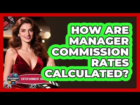 How are manager commission rates calculated?