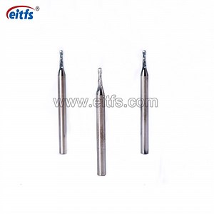 HRC55 Spiral Ball Nose Carbide Milling Cutter End Mill for Aluminum