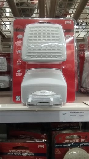 LORENZETTI ELECTRONIC SHOWER MULTI-TEMPERATURE SHOWER HEAD COMPLETE