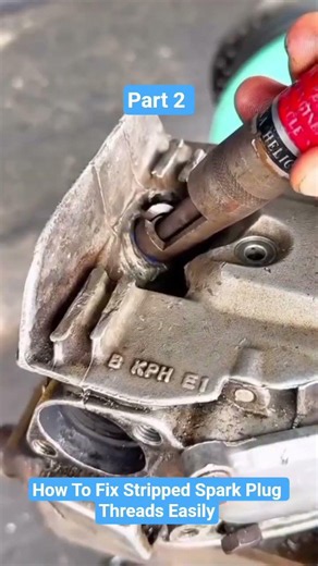 How To Fix Stripped Spark Plug Threads Easily