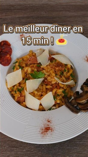 Coquilletto with chorizo: creamy and delicious 🫠