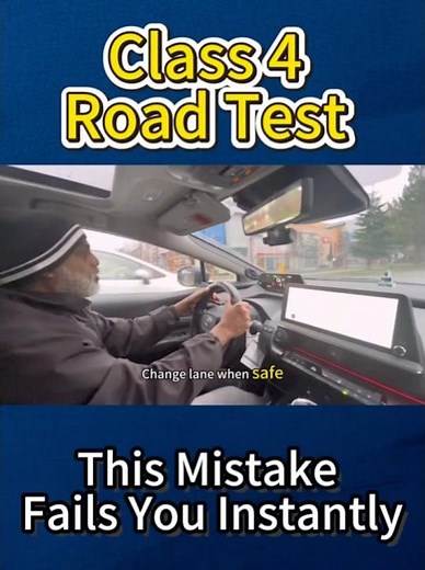 Class 4 Road Test – This Mistake Fails You Instantly